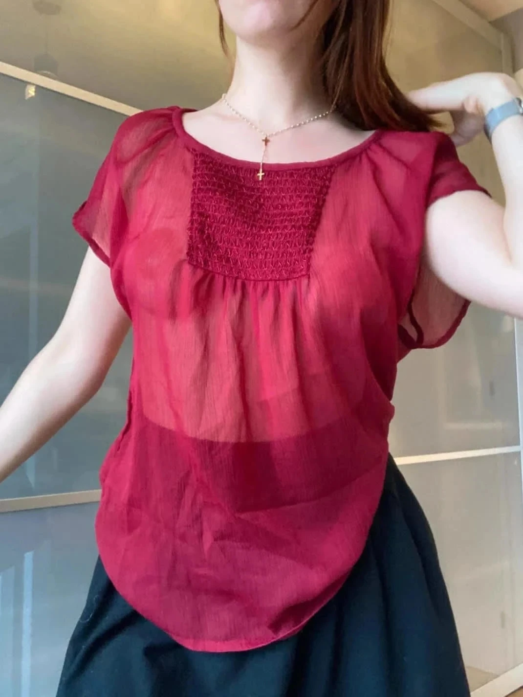 Blusa fluida ONLY 34 – photo 7